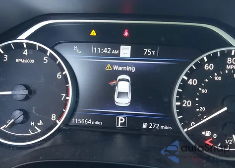 2021 Nissan Maxima Sv Xtronic Cvt z USA, uszkodzony, nr VIN 1N4AA6CV0MC515831